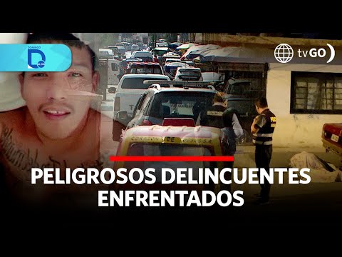 Peligrosos delincuentes enfrentados | Domingo al Día | Perú