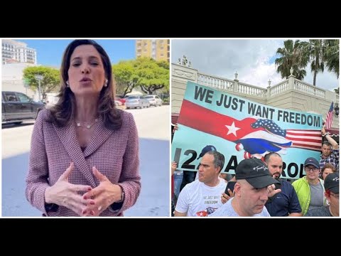Congresista cubanoamericana María Elvira Salazar intercede por los cubanos con I220A