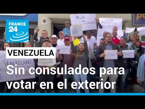 Venezuela: migrantes denuncian que no abrieron registros para votar en el exterior