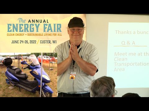 Upgrading an Electric Motorcycle - Lessons Learned | Terry Richards | MREA Energy Fair Presentation