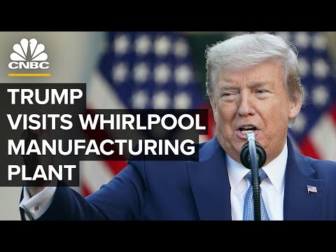 WATCH LIVE: President Trump delivers remarks at Whirlpool Corporation manufacturing plant — 8/6/2020