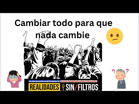 ¿CUÁLES SON LAS CONSECUENCIAS PARA LA GENTE  DEL CAMBIO GATOPARDO ?