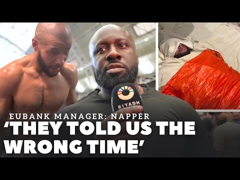 ‘CHRIS EUBANK MANAGER’ Napper SHOCK REVELATION “THEY TOLD US THE WRONG TIME FOR THE WEIGH IN | BENN