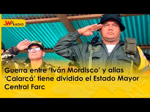 Guerra entre ‘Iván Mordisco’ y alias ‘Calarcá’ tiene dividido el Estado Mayor Central Farc