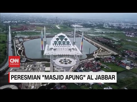 Peresmian "Masjid Apung" Al Jabbar