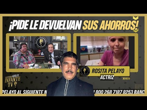 Rosita Pelayo pide sus ahorros por MA?S de 1 MILLO?N que invirtio? en CAFETERI?A de Alberto Estrella