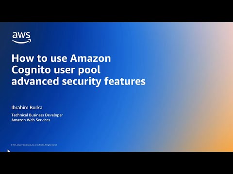 How to use Amazon Cognito user pool advanced security features | Amazon Web Services