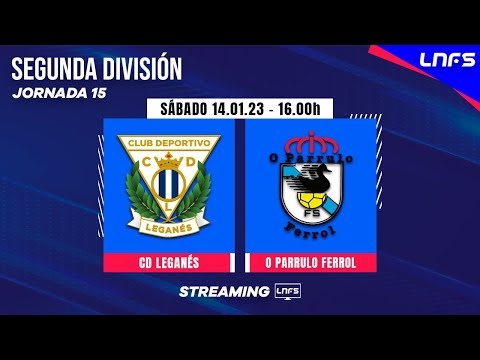 DIRECTO |  CD Leganés - O Parrulo Ferrol Jornada 15 Segunda División Temp 22 23