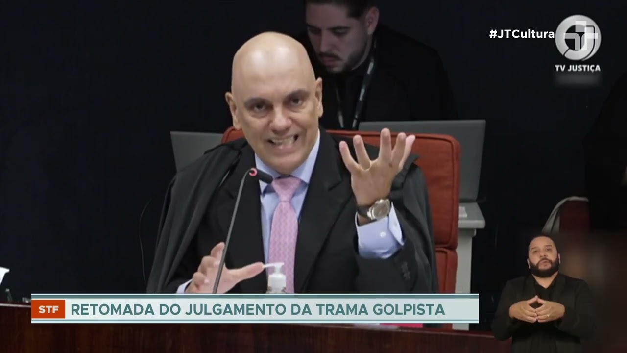 STF retoma julgamento de Bolsonaro e mais sete réus por tentativa de golpe