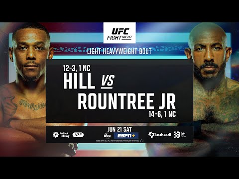 UFC Baku: Hill vs Rountree Jr - June 21th | Fight Promo