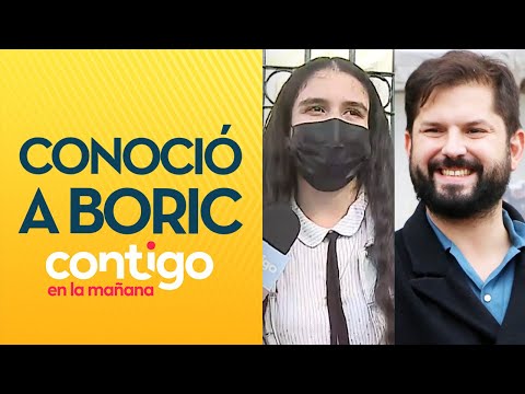ES MI ÍDOLO: La emoción de Antonia Guerrero por conocer a Gabriel Boric - Contigo en La Mañana