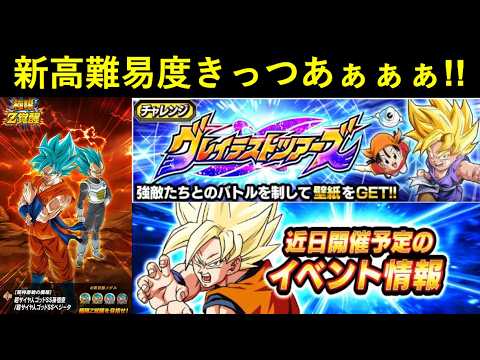 【ドッカンバトル】新高難易度・『グレイテストツアーズ』が来る!あと復活のFコンビ極限も