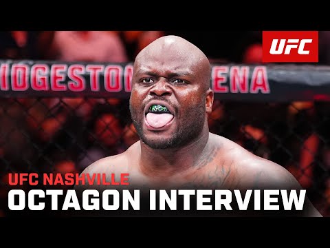 Derrick Lewis Octagon Interview | UFC Nashville