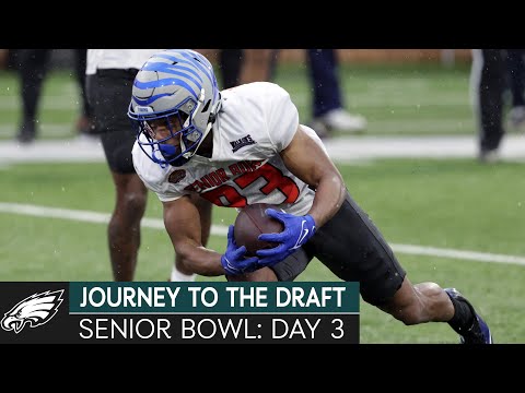 Senior Bowl Day 3 Recap & Game Preview | Journey to the Draft video clip