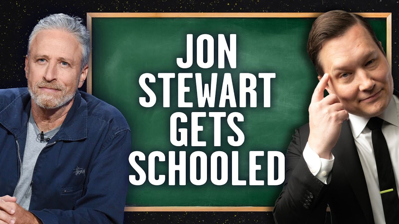 Jon Stewart Gets Schooled  @Stu Does America
