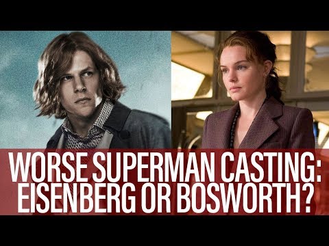 TJCS Compainion Video - Worse Superman Casting: Eisenberg Or Bosworth