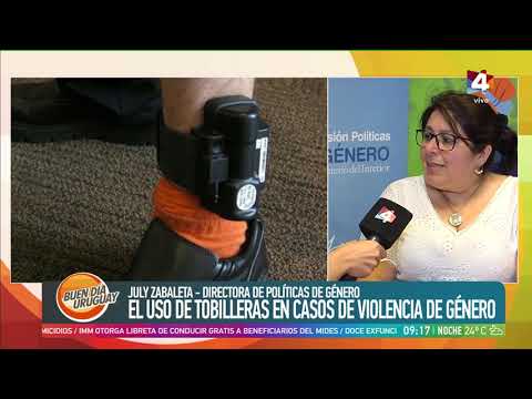 Buen día Uruguay - El uso de tobilleras en casos de violencia de género