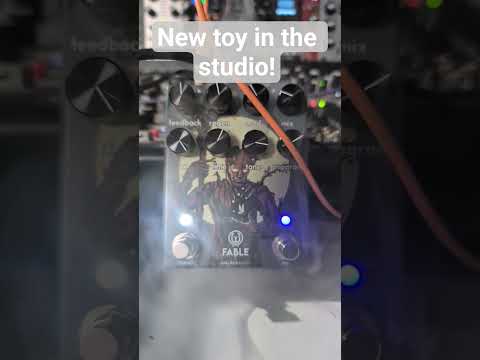 Been playing with the Walrus Audio Fable all week, so many textures to explore!