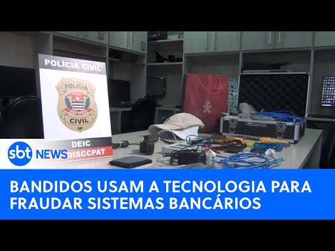 SP: Polícia impede tentativa de fraude em agência bancária |#SBTNewsnaTV (26/01/24)