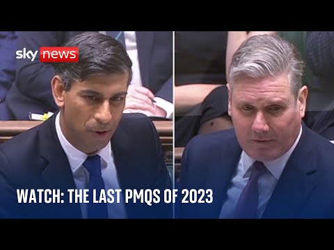 The last PMQs of 2023 - in full