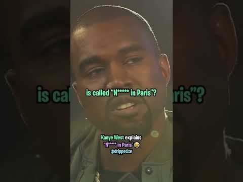 Kanye West Explains "N***** in Paris" 😂