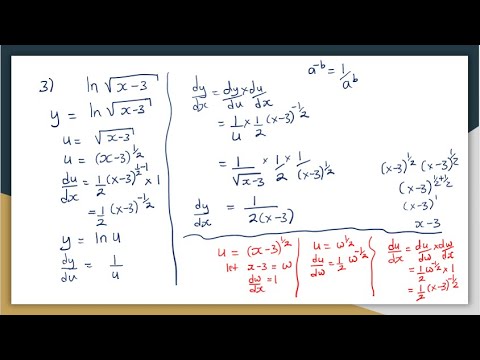 Differentiating Logarithmic Functions [In(x) ] Made Easy - Step-by-Step Guide!- Lesson 1 | Pure math