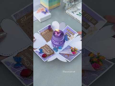Birthday wishes gift idea #tonniartandcraft #craft #love #art #diy