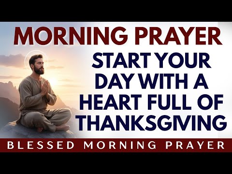Start Your Day with a Heart Full of Thanksgiving | Morning Devotional & Prayer