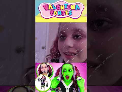 A VALENTINA VIROU ZUMBI !!!  - Maquiagem para Halloween  - Valentina Pontes 1023