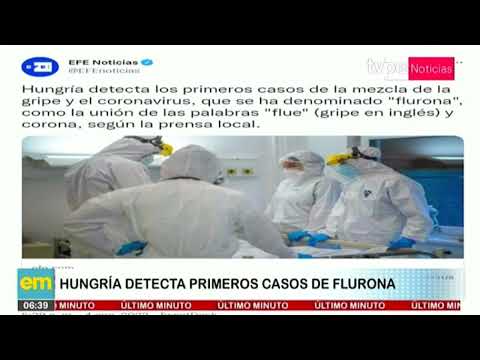 Hungría detecta sus primeros casos de la mezcla de gripe y COVID-19, denominado ‘flurona’