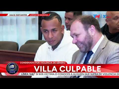 SEBASTIÁN VILLA CULPABLE I Condenaron a Villa a 2 años y un mes de prisión por violencia de género