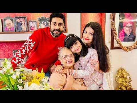 Aishwarya Rai & Aaradhya Bachchan celebrates  mother’s 70th birthday with Abhishek - pics and video