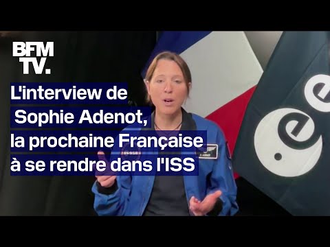 Objectif ISS en 2026: l'interview en intégralité de Sophie Adenot sur BFMTV