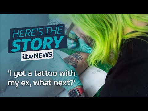 Meet the people covering up tattoos they got for their ex-partners | ITV News