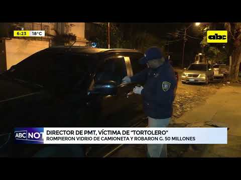 Director de PMT de Asunción víctima de “tortolero”