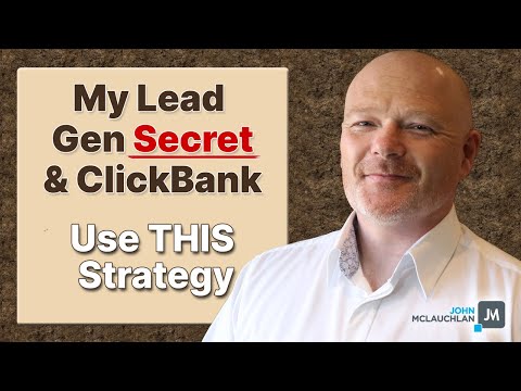 My Lead Gen Secret - How To Make It Work for You...