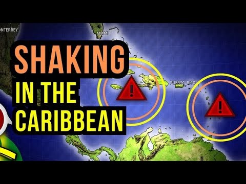 Earthquakes in the Caribbean...