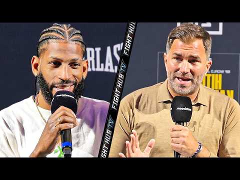 Andy Cruz & Eddie Hearn CLOWN Keyshawn Davis for missing weight & jumping Albright!