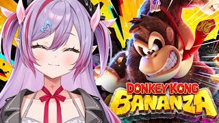 #3【ドンキーコング バナンザ 】氷の階層いくぞ！ドンキーコング最新作！【#夜羽月みるか/Varium】