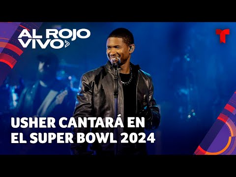 Usher será el encargado de amenizar el show de medio tiempo del Super Bowl 2024