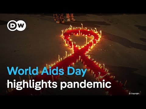 UNAIDS numbers show that nearly 40 million people were living with HIV last year | DW News