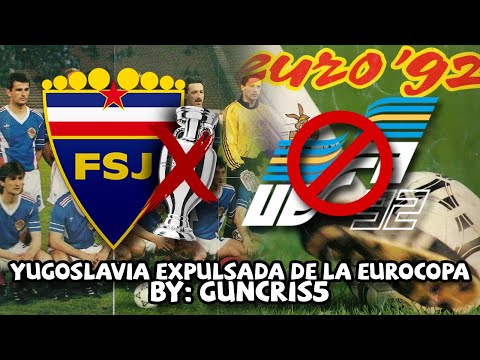 Cuando echaron de la Eurocopa a YUGOSLAVIA pese a haber clasificado | Eurocopa 1992