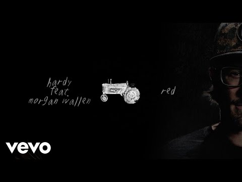 HARDY – red (feat. Morgan Wallen) (Lyric Video)