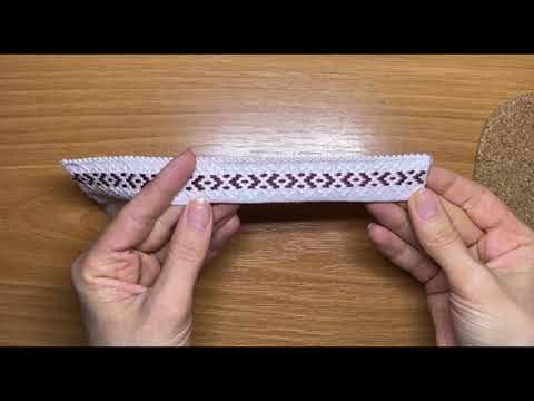 77. Обробка краю манжетів зубцюванням