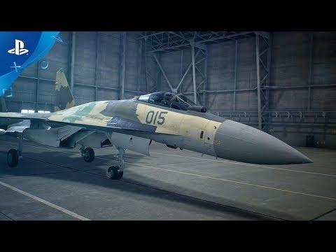 Ace Combat 7: Skies Unknown - Su-35s Aircraft Trailer | PS4, PS VR