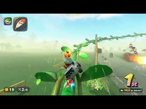 Boomerang Rally 100cc [Daisy | Baby Blooper] 1st Place | Knockout Tour | Mario Kart World #dzu
