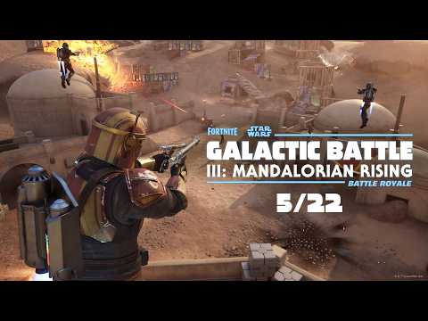 Mandalorian Rising | Fortnite Galactic Battle Gameplay Trailer