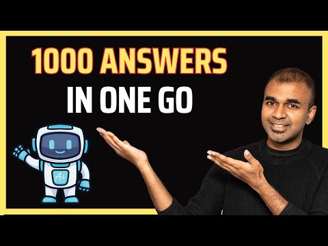 VectorShift Bulk Jobs: AI Answers MULTIPLE Questions with Custom Data!