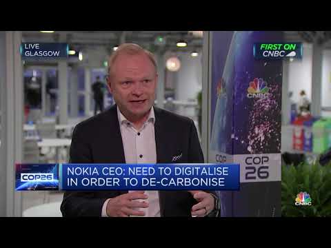 CNBC interview with Pekka Lundmark: No green without digital