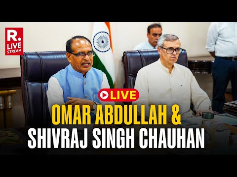 J&K CM Live: Omar Abdullah and Union Minister Shivraj Singh Chauhan Press Briefing | Srinagar